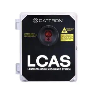 Controle remoto industrial cattron lcas vista frontal