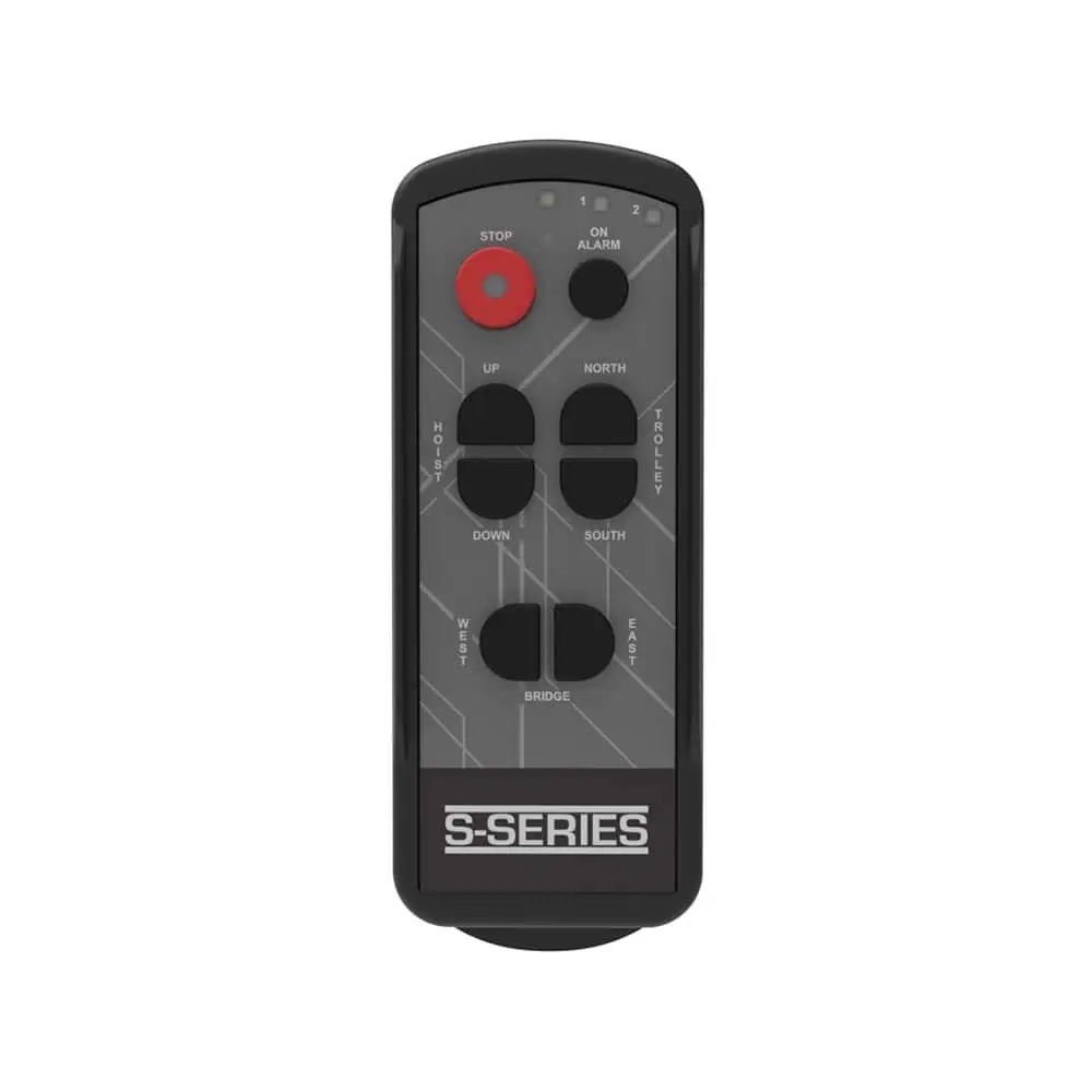 cattron s-series s32 controle remoto industrial vista frontal