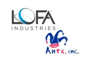 Logotipos de las empresas Lofa y Antx