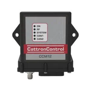 cattron cattroncontrol ccm12 mando a distancia por radio vista frontal