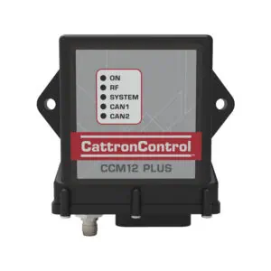 cattron cattroncontrol ccm12 plus radio remote control front view